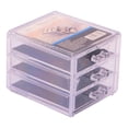 thumbnail image 3 of Mini Cajonera Mainstays Hecho de Acrilico con 3 Niveles Transparente Tamaño Chica, 3 of 4