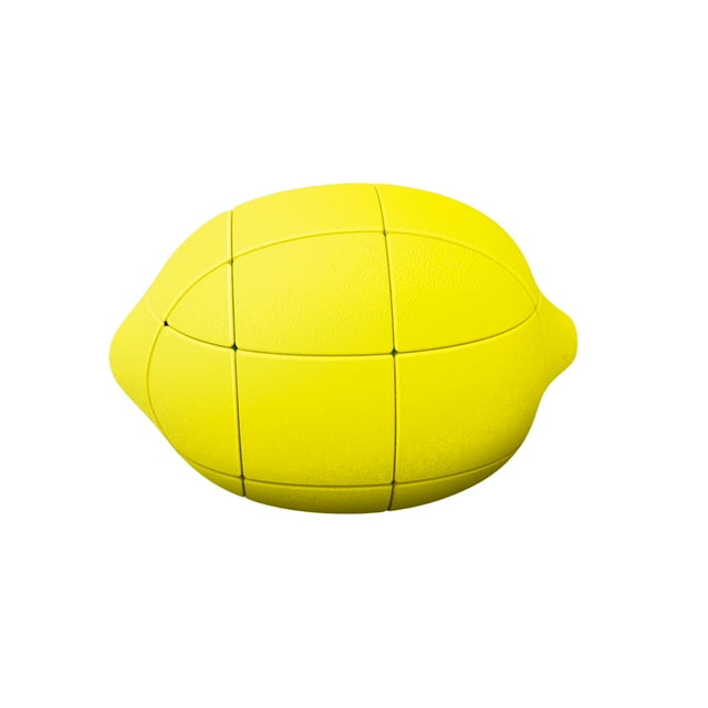 Cubes Fruits Strange-Shape 3x3 Cube High Speed Cube Puzzle Magic Professional Learning&Educational Cubos Kid Toys, Lemon