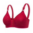 thumbnail image 1 of 3 Pack Women‘s Front Closure Bra Wireless Bra Active Yoga Sports Bras, 1 of 10