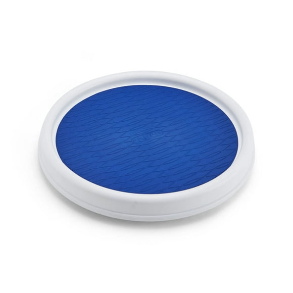Copco 5224644 9" Turntable Lazy Susan, 9-Inch, White/Blue