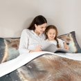 thumbnail image 5 of Feelyou Kawaii Jungle Fox Full Size Comforter Sets, Winter Wildlife Animal Bedding Comforter Set, Teen Kid Child Bedding Sets, Microfiber Bedroom Decor, 3 Pieces, 5 of 8