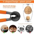thumbnail image 4 of casse Noisette Outil Craqueler Lourd Pour Crous Casse Noix Pinces En Noyer Outil D'ouverture Avec Manche En Bois Pour Noix Noix De Pcan Filberts, 4 of 5