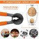 thumbnail image 4 of casse Noisette Outil Craqueler Lourd Pour Crous Casse Noix Pinces En Noyer Outil D'ouverture Avec Manche En Bois Pour Noix Noix De Pcan Amandes N, 4 of 5