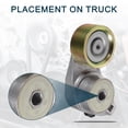 thumbnail image 3 of Unique Bargains Belt Tensioner Assembly for Volvo VHD No.20491753 Truck Accessory Drive Belt Tensioner, Silver Tone, 3 of 7