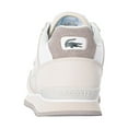 thumbnail image 5 of Lacoste Partner Piste 123 1 SMA Leather Trainers, White, 5 of 9