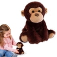 thumbnail image 2 of Aurora - 8.5 Monkey - Cuddly Stuffed Animal, 2 of 9