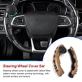 thumbnail image 4 of CNKOO Car Steering Wheel Cover Set Anti-skid Plastic Covers Driving Booster Interior Protector Parts Decorations, 4 of 6