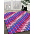 thumbnail image 3 of Ahgly Company Machine Washable Indoor Rectangle Transitional Medium Purple Area Rugs, 5' x 8', 3 of 7