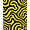 Black, Pattern 3, variant on ODIKA 4' x 6' Machine Washable Non-Slip Area Rug, Op Art Squiggle High Traffic Rug, Black, 375330