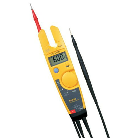 Fluke T5-600 Voltage, Continuity and Current Digital Electrical Tester (Best Fluke Meter For Hvac)