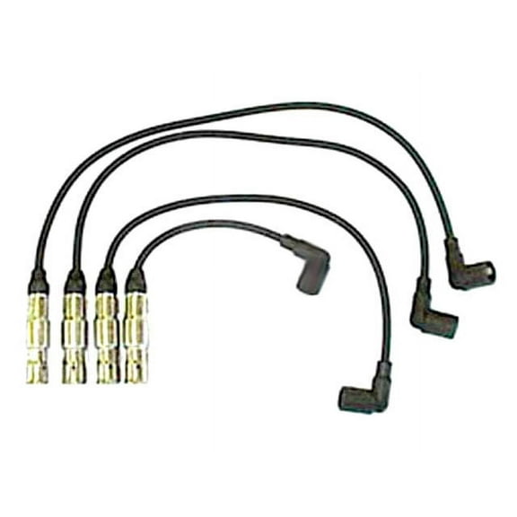 Spark Plug Wire Set - Compatible with 1999 - 2001 Volkswagen Golf AEG 2000