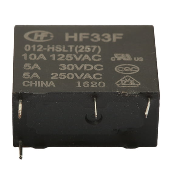 2pcs Relay DIP4 JZC-33F HF33F-012-HSLT 12V 5A