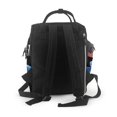 thumbnail image 3 of Balery Blue Viper Snake Mummy Backpack - Waterproof Twill Canvas, Large Capacity Diaper Bag with Multiple Pockets and Adjustable Straps, 3 of 6
