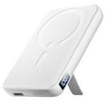 thumbnail image 6 of Magnetic Wireless Portable Charger, 12000mAh Power Bank, Fast Charging Battery Pack Compatible for iPhone 17/16/15/14/13, White, 6 of 9