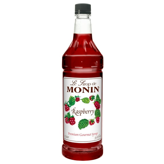 (Price/Case) Monin Raspberry Syrup 4Pk-1L