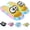 Yellow, variant on Light Up Slippers For Women, Sensor Glow Sandals Cute Cartoon Eyes, Motion Sensor LED Slides, for Teens Adults