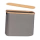 thumbnail image 2 of Cesta para guardar papel higiénico plegable multiusos, organizador de baño gris, 2 of 9