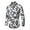 #749-Dark Gray, variant on Ceisia Men's Slim Fit Long Sleeve Button-Down Shirt Palm Leaf Print Casual Summer Beach Top Light Blue XXXXL Gifts