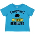 thumbnail image 3 of Inktastic Congrats My Daddy Graduated with Cap Boys or Girls Toddler T-Shirt, 3 of 5