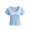 blue, variant on Womens Casual T Shirts Slim Fitted Tops Basic Tees Summer Gym Workout Clothes