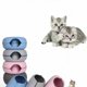 thumbnail image 5 of Cat Nest Cat Tunnel Donut LIGHT GRAY Light grey, 5 of 5