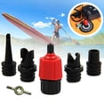 thumbnail image 4 of Convertidor Bomba Aire 4 Boquillas Estándar para Tabla Stand Up Paddle () Rojo, 4 of 6
