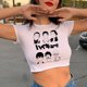 thumbnail image 3 of Haikyuu-Camiseta de Anime japonés Kuroo para mujer, Bokuto Shoyo Camiseta de Manga, camiseta creativa de voleibol, camisetas gráficas de dibujos animados, Top corto femenino, 3 of 5