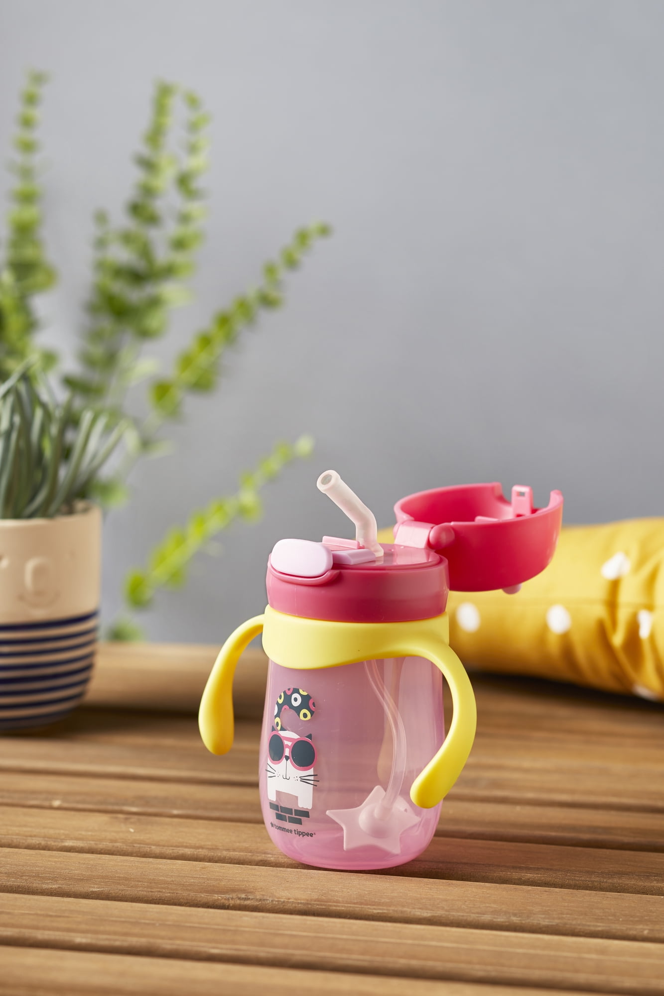 Tommee Tippee Weighted Straw Toddler Sippy Cup, 8 Ounces - 6+ Months, 1 Count