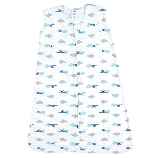 Luvable friends Baby Boy and Girl Jersey Cotton Sleeping Bag, Airplane