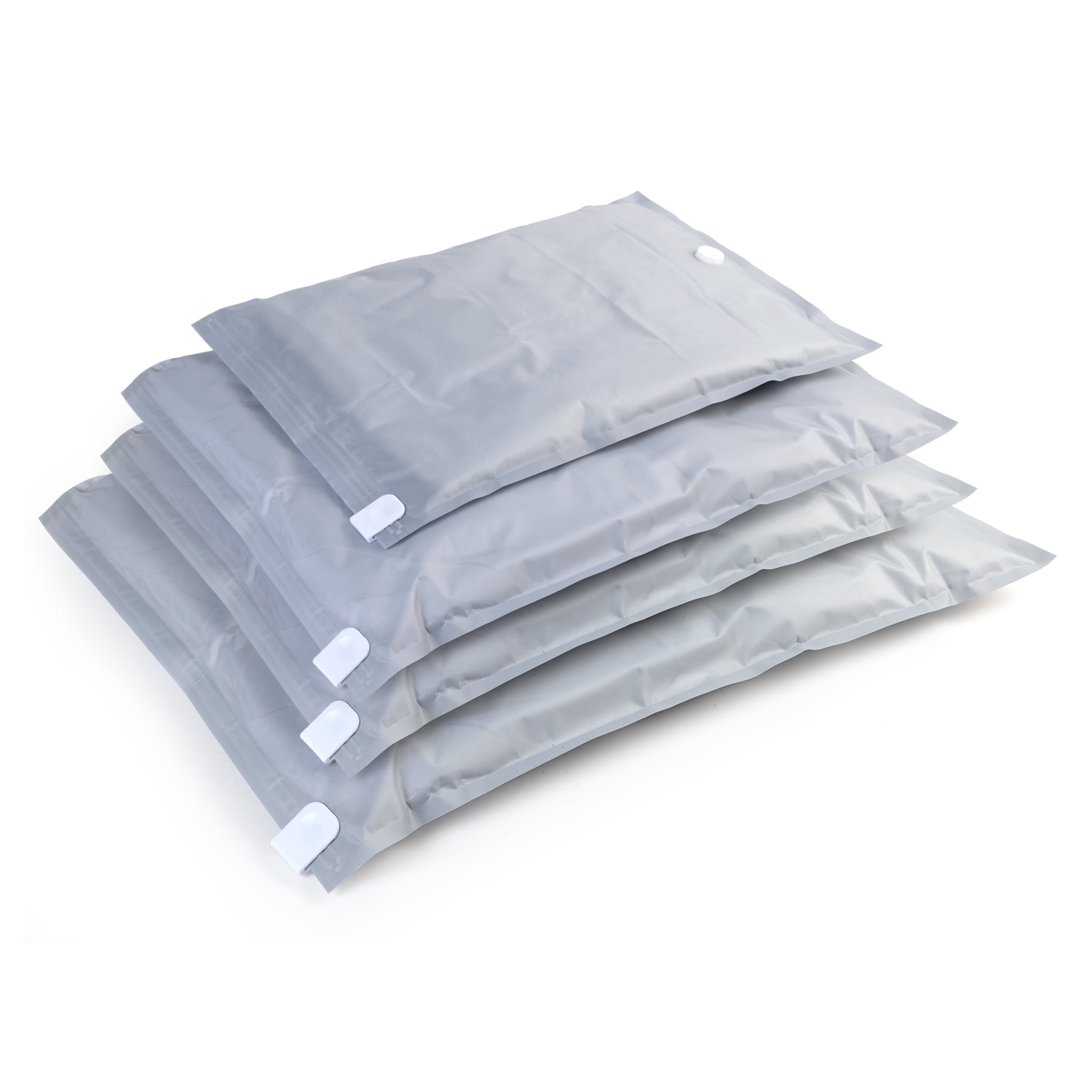 MagicBag Travel Compression Bags, 4 Pack Variety Flat Bags for Luggage & Packing, Space Saving & Airtight