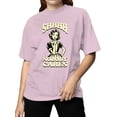 thumbnail image 2 of Shhh Nobody Cares Retro Graphic Women's T-shirt, 2 of 3