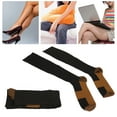 Compression Socks Copper Fiber Stress Relief Improve Circulation Ankle