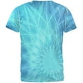 thumbnail image 2 of Jack Frost Snowflake Fractal Mandala All Over Mens T Shirt Multi LG, 2 of 2