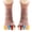 Pink, variant on 1 Pair Japanese/Korean Style Toe-separating Yoga Socks for Women, Open-toe Socks with Exposed Toes and Foot Comfort Support Five-toe Socks