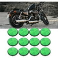thumbnail image 4 of 12 Plastic Reflectors 56mm Diameter With Nut For Motorcycle, 4 of 4