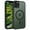 Green, variant on for iPhone 11 Pro Max Case Super Magnetic [Compatible with MagSafe] TPU Protective Translucent Matte Smooth Phone Case for iPhone 11 Pro Max, Black