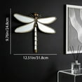 thumbnail image 3 of Dragonfly Decorative Wall Mirror - Gold Framed Vintage Insect Art, Butterfly-Inspired Resin Sculpture for Bedroom, Living Room & Home Decor(1Pcs,C), 3 of 7