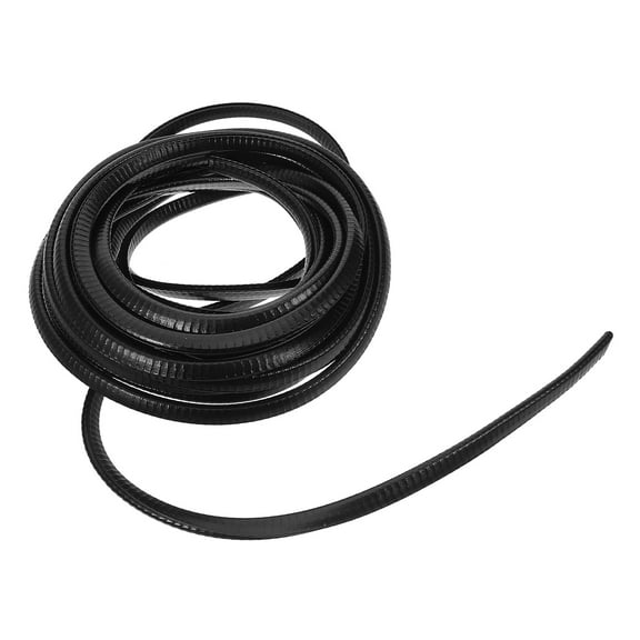 SEWCHICS Door Edge Guard Black Rubber and Steel Protector for Car Door Trim, Easy Installation and Style