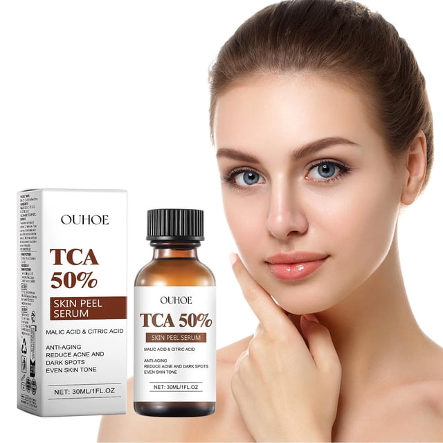 Fiudx Ofertas de la semana Suero exfoliate cítrico peeling químico para rostro Solución exfoliant peeling químico para rostro peeling facial exfoliant para pieles oscuras 30 ml