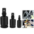 thumbnail image 2 of 3 Pieces Impact Universal Joint Set 1/4" 3/8" & 1/2" Drive U-Joint Swivel Socket, 2 of 11