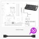 thumbnail image 2 of 10 puertos RGB Fan HUB PC Desktop SATA Power 5V 3PIN ARGB Extension Splitter Ndcxsfigh Para estrenar, 2 of 6