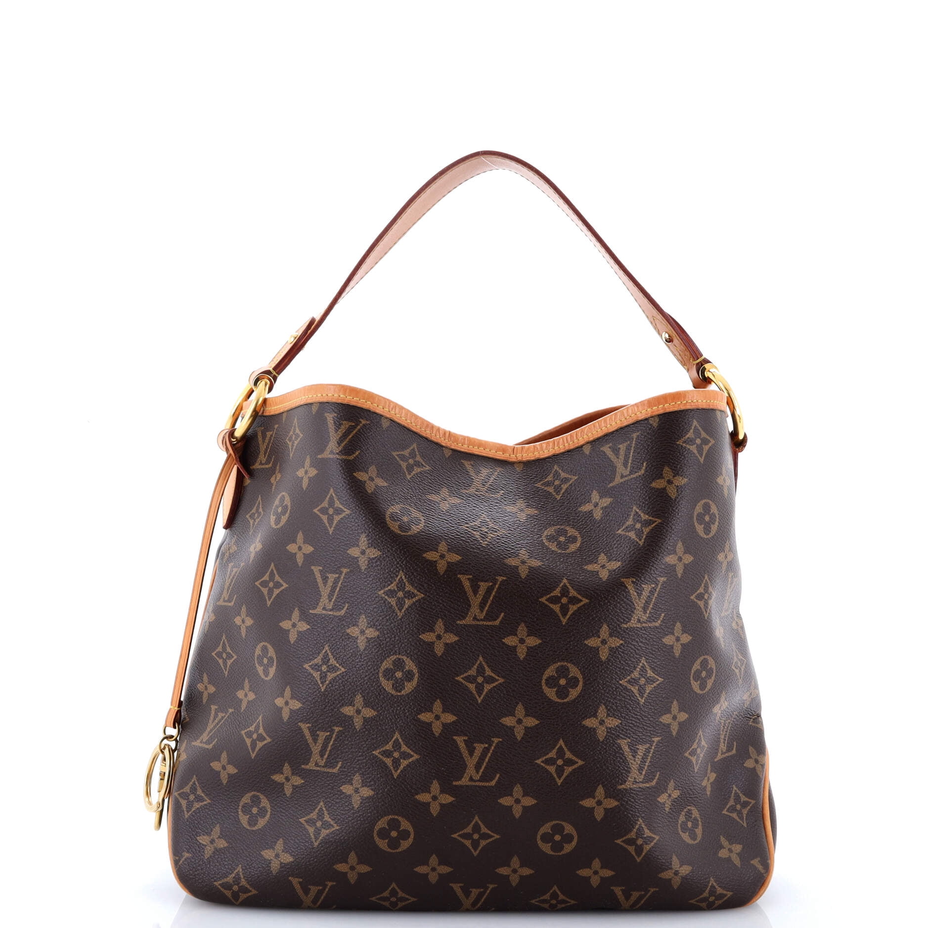 Pre-Owned Louis Vuitton Delightful NM Handbag Monogram Canvas MM By Rebag