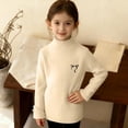 thumbnail image 1 of Cowsor Toddler Baby Boys Girls Knit Sweaters Turtleneck High Collar Fall Winter Soft Warm Sweater Pullover Tops, 1 of 6