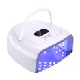 thumbnail image 1 of Ayshone Lámpara de uñas de gel LED recargable 60W Luz de uñas LED UV inalámbrica Secador de uñas para uñas de gel con mango de elevación Sensor táctil Pantalla LCD, 1 of 5