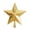 Gold, variant on Gold Plated Christmas Tree Top Star 15cm 1 Pack