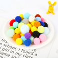 thumbnail image 6 of Multicolor Pom Poms Balls,Pom Poms Arts and Crafts,Soft and Fluffy Craft Pom Poms,Mini Pom Poms for Crafts,Assorted Sizes Colors Pompoms for Arts and Craft Making Decorations,Craft Supplies, 6 of 8