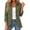 Army Green, variant on Fall Jackets For Women Trendy Work Open Front Ruffle Lapel Long Sleeve Outerwear Cardigan Lightweight Office Jacket