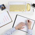 thumbnail image 4 of Estbridge Portable Bluetooth Keyboard and Mouse Set for Travel  Wireless  with Silent Click Mouse  Magical Control Bluetooth Keyboard for Mobile Devices, 4 of 9