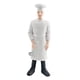 thumbnail image 3 of Figura de personas, adorno en miniatura realista, juguete para juego de imitación, colección de decoración de paisaje, figura profesional, figura de Cocinar, 3 of 8