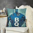 thumbnail image 2 of Nursery Decorative Pillow Covers for Boys Big Bro Robot Throw Cushion Case Kids, 2 of 5